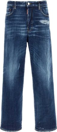 Dsquared2 Stretch Denim Loose Jeans