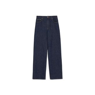Skall Studio Jeans, Dames, Blauw, W27, Katoen, Maddy Straight Jeans