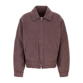 Our Legacy Command Jacket - Heren - Zomerjassen - Paars - L - Katoen - Jassen