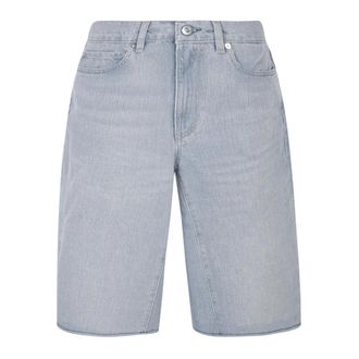 Our Legacy Midi Shorts - Dames - Denim shorts - Blauw - S - Katoen - Korte Broeken