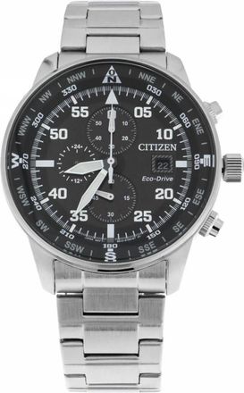 Citizen Ca 0690-88E - Aviator Crono - Dames - Horloges - Grijs - ONE Size - Accessoires