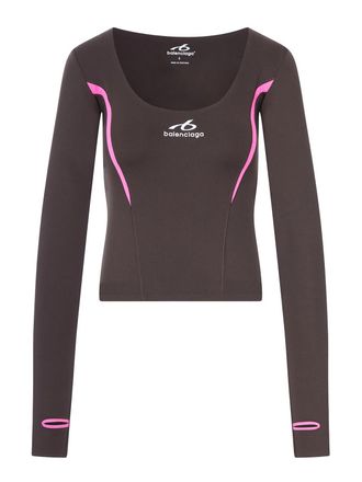 Balenciaga Techwear Long-Sleeved Top