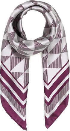 Prada Embroidered Twill Foulard