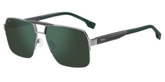 BOSS 1767/S 6LB/MT Mens Sunglasses Silver Size 60