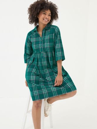 Fat Face FatFace Sara Green Bubble Cord Dress