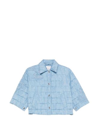 Ermanno Scervino Embroidered Cropped Jacket