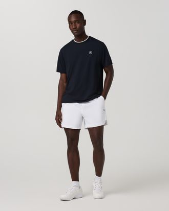 Vuori Clothing Short Sleeve Gamepoint T-Shirt - Relaxed Fit | Court Blue | Medium