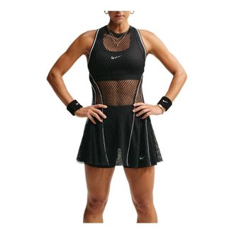 Nike (WMNS) Nike Court Slam Dress Black Brilliant Orange White IM9429-010