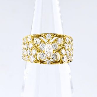 Van Cleef & Arpels Yellow Gold (18K) Band Ring (Pre-Owned)