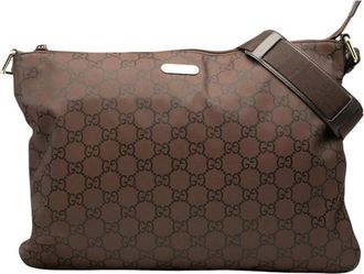 Gucci Pre-owned Borsa a Spalla Stampata - - Pre-owned - Donna - Marrone - ONE SIZE