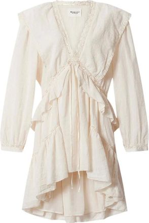 Isabel Marant Short Dresses, female, Beige, Size: XS Damya Short Dress