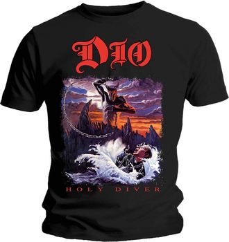 Rockoff Trade Mens Dio Holy Diver T-Shirt, Black, Xx-Large