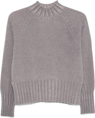 Arovescio Maglione a collo alto - Grigio