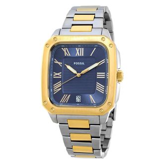 Fossil Crosby Quartz Mens Crosby Three-Hand Watch FS6161
