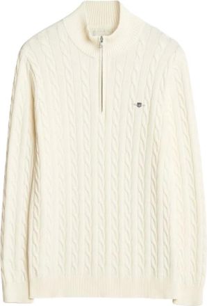 GANT Heren, Truien, Wit, Maat: 2XL Katoen