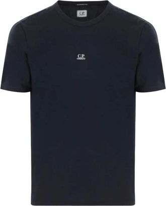 C.P. Company Hombre, Camisetas, Azul, Talla: M