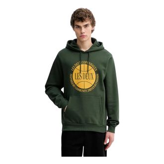 Les Deux Hombre, Sudaderas, Verde, Talla: S