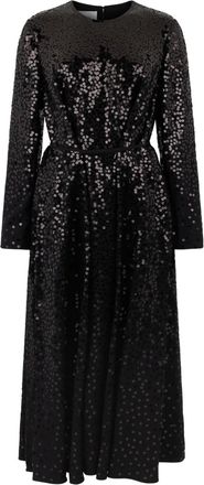 Valentino Garavani Abito con paillettes - Nero