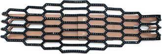 Roberto Cavalli Black Embellished Cage Waist Belt