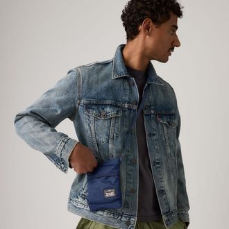 Levi's Mission Bay Crossbody Pouch - Mens - One Size - Blue