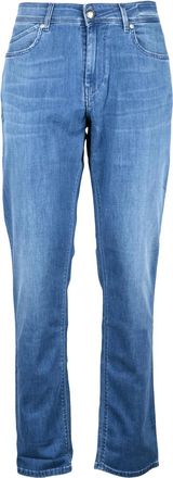 Re-hash Light Blue Cotton Elastane Stretch Jeans