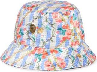 Kurt Geiger Strawberry Crystal Bucket Hat in Periwinkle Blue at Nordstrom Rack
