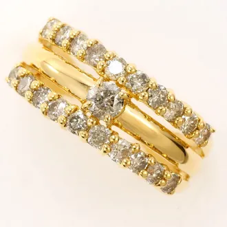 C&A Unbranded (18K) Band Ring (Pre-Owned)