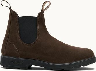 Blundstone 2410 Boots Mens Brown Suede Round Toe Ankle Chelsea ZOGG3739