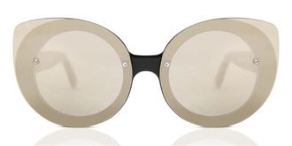 Retro Superfuture RITA VX1 Womens Sunglasses Black Size 51