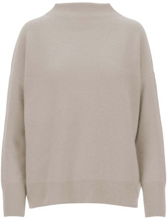 Vince Turtleneck Cashmere Sweater with Ribbed Cuffs