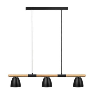 Nordlux Modern Indoor Metal Wood Black Mains Powered, IP20