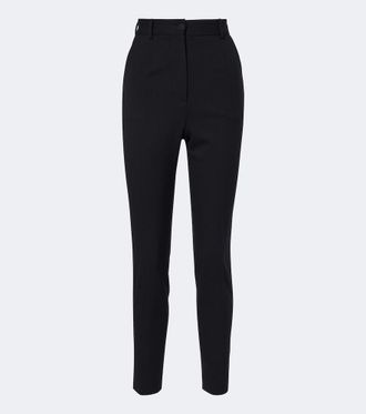 Dolce & Gabbana Pantaloni slim in misto lana