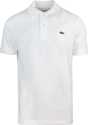 Lacoste Polo Shirt - male - Lacoste - Polo Shirts - White - XL - Tops