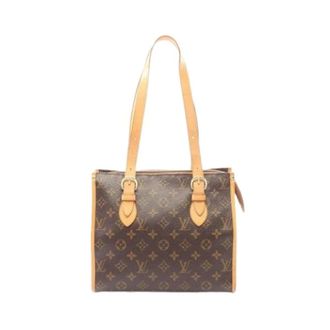 Louis Vuitton Pre-owned Shoulder Bags, female, Brown, Size: ONE SIZE Pre-owned Popincourt Tote Bag