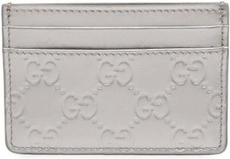 Gucci Pre-owned Wallets, female, Gray, Size: ONE SIZE Pre-owned Vintage Leather Wallet
