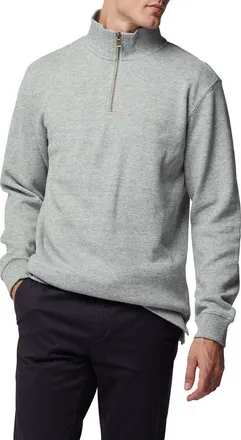Rodd & Gunn Alton Ave Regular Fit Pullover Sweatshirt in Fog at Nordstrom, Size Xxx-Large