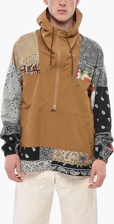Children of the discordance Anorak with Bandana Patchwork Pattern Children Of The Discordance