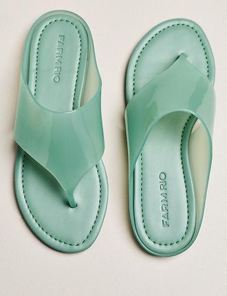 Farm Rio Jelly Thong Sandals