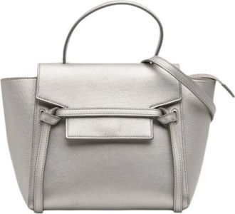 Celine Pre-owned Handbags, female, Gray, Size: ONE SIZE Pre-owned The Belt Satchel