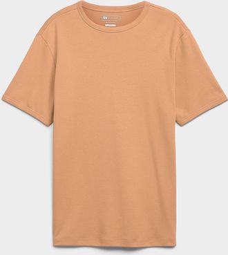 Le 31 Mens Dressy Pima cotton jersey T-shirt Standard fit