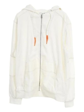 Hermès 2000s Voile H hoodie - men - Cotton - S - White
