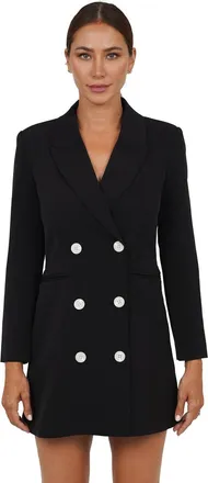 Love Token Darlene Blazer Dress In Black