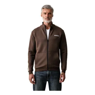 Guess Hombre, Sudaderas, Marr&oacute;n, Talla: S
