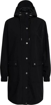Kaffe Regenjas - Dames - Jassen - Zwart - Maat: XL
