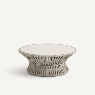 AM.PM Tuintafel met gevlochten riet, Leandra