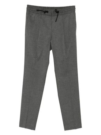 BOSS drawstring-waist trousers - Grey