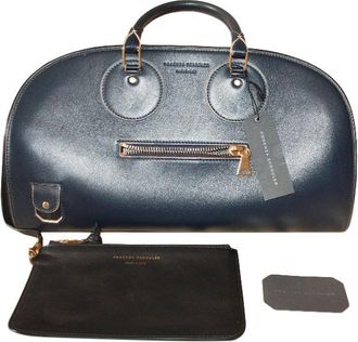 Proenza Schouler Navy Leather Kiri Tote Bag & Wallet