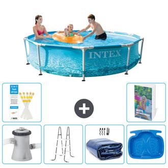 Intex Piscina Con Estructura Redonda - 305x76 Cm - 7-piezas S318
