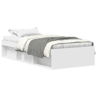Berkfield Home Bed Frame White 100x200 cm