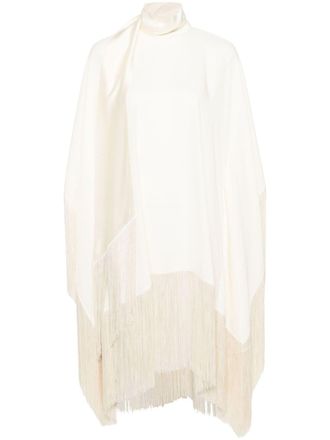 Taller Marmo MR Ross jurk met franje - Beige